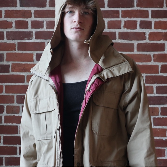 Large - Vintage Woolrich Puffer Coat - Winter-proof - Picture 7 of 8